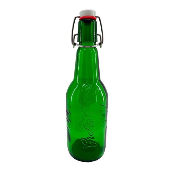 Grolsch Swing Top Beer Bottle Green Glass 16 oz Home Brew - Picture 3 of 9